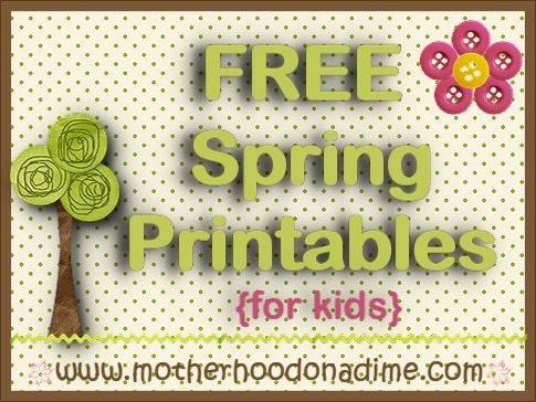 10 Free Spring Printable Packs For Kids  300  Pages