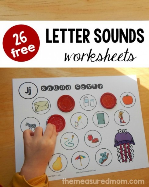 26 Free Beginning Sounds Worksheets