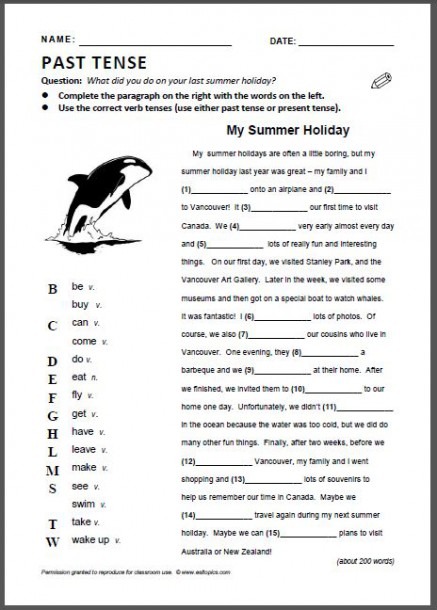 26 Simple Present Tense Worksheet For Adults