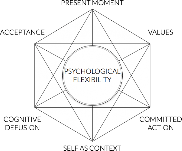 Acceptance And Commitment Therapy Hexaflex