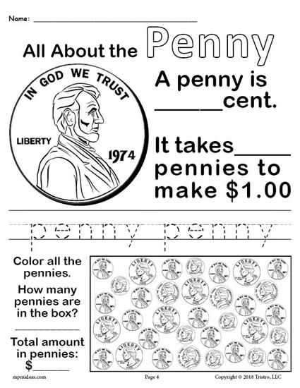Penny Worksheet