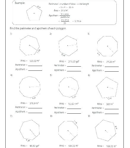 Area Of A Polygon Worksheet     Csdmultimediaservice Com