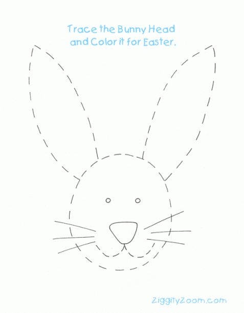 Easter Bunny Preschool Worksheets