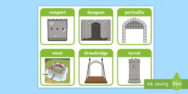 Castle Parts Cards