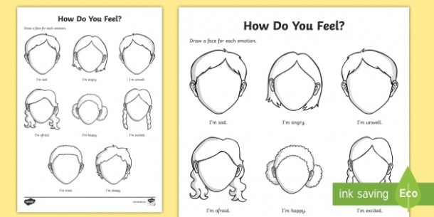 Emotions  Expressions And Feelings Worksheet