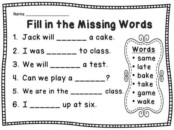 First Grade Morning Work Or Homework By Phonics Skill