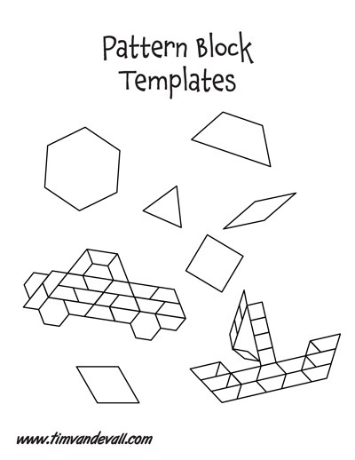 Free Paper Pattern Block Templates