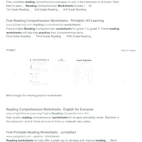 Free Second Grade Reading Worksheets Grade Reading Comprehension