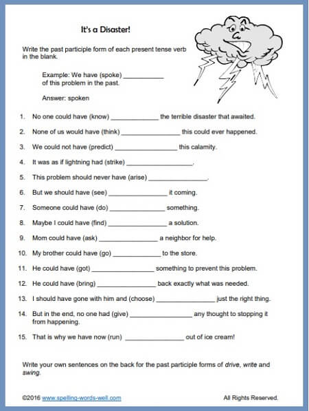 Fun English Grammar Worksheets Provide Great Language Practice