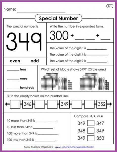 Learn All About Place Value With Special Number Activities From