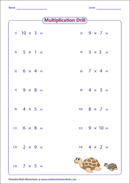 multiplication-drill-worksheets-1-12