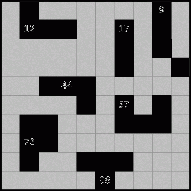 Number Grid Puzzles  10 Variations