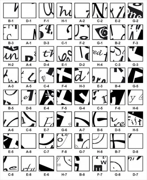 Printable Mystery Grid Drawing