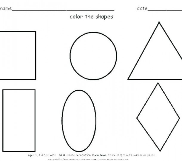 Color Education Worksheets 3 Years Old