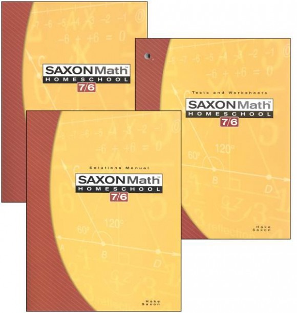 Saxon Math 7 6 4ed Homeschool Kit