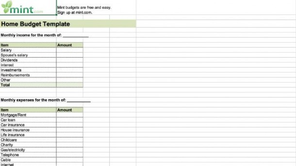 Simple Home Budget Spreadsheet Eymir Mouldings Co Monthly