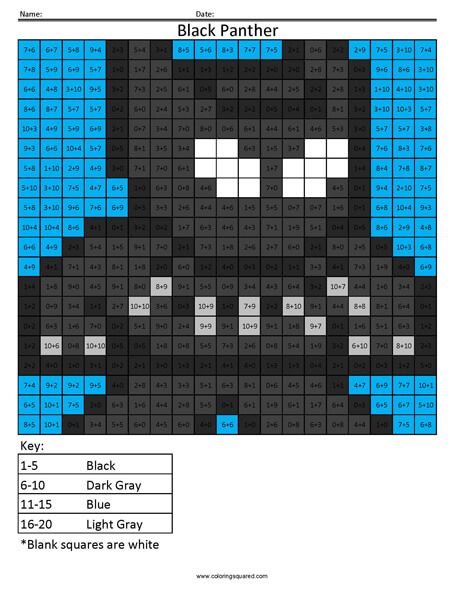 Superhero Addition And Subtraction