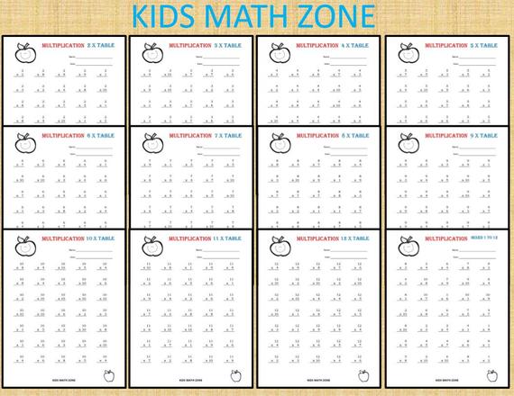 141 Multiplication Worksheets Printable For 2nd Grade To 4th