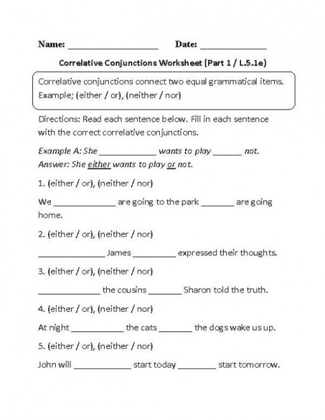 5th Grade Worksheets Math And English