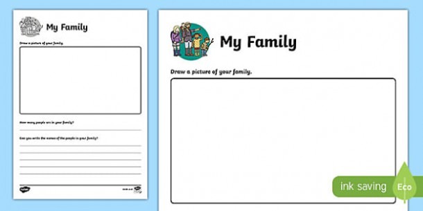 My Changing Family Worksheet