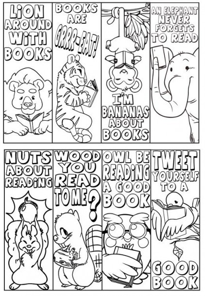 Check Out Our Coloring Bookmarks On Our Writing Worksheets Page