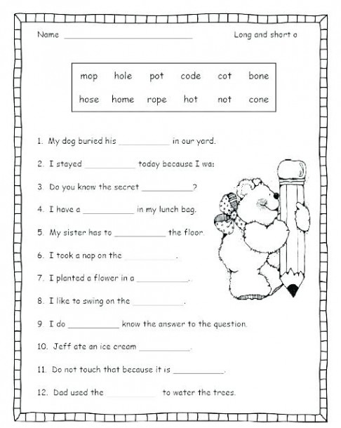 Consonant Blends Worksheets For Grade 1 Free Blends Worksheets For