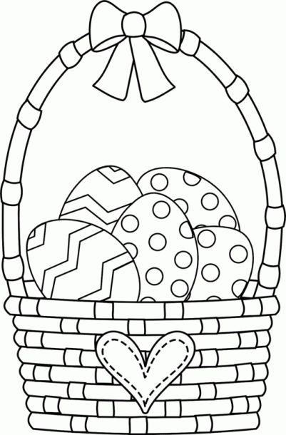 Free Easter Coloring Pages