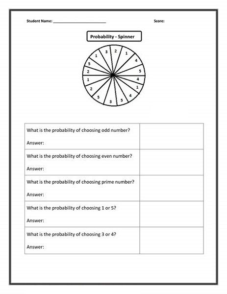 Math Worksheets For 6th Grade Printable