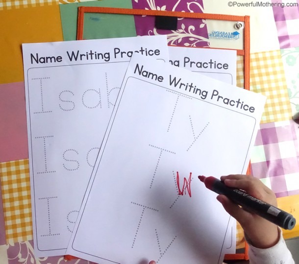 make-name-tracing-worksheets