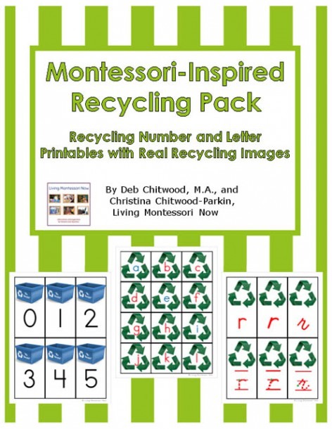 Free Recycling Printables And Montessori