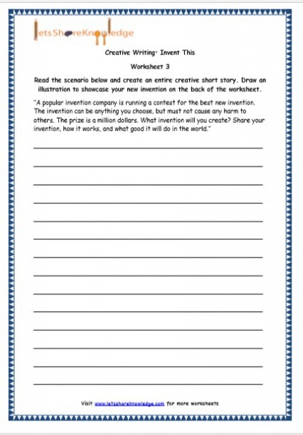 Grade 4 English Resources Printable Worksheets Topic  Random