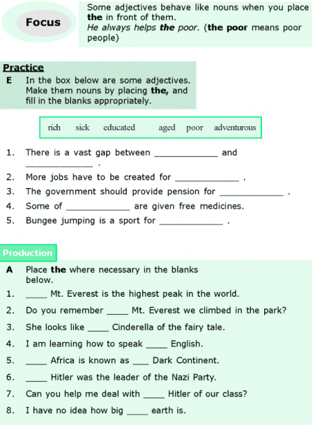 Grade 6 Grammar Lesson 6 Articles And Nouns  4
