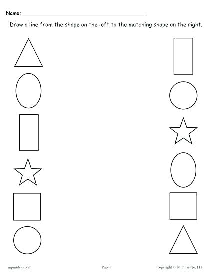 Head Start Preschool Worksheets