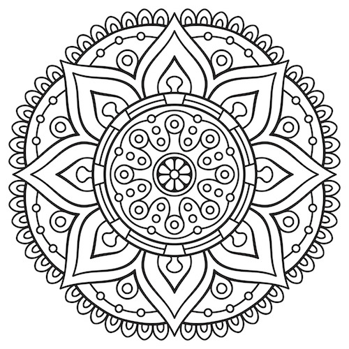 Mandala Coloring Pages