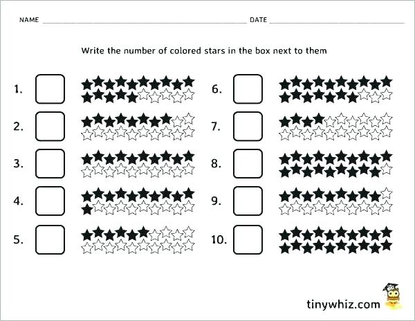 Number Recognition Worksheets 1 Free Counting Library Printable