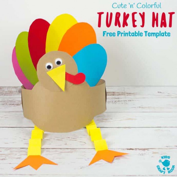 Printable Turkey Hat Craft