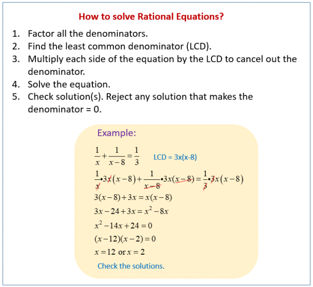 Rational Function Problems  Solutions  Examples  Videos