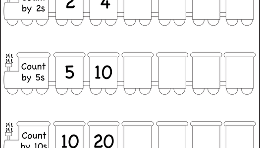 Skip Counting By 2  5 And 10     Worksheet