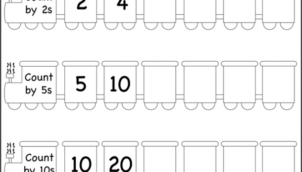 Skip Counting By 2  5 And 10     Worksheet