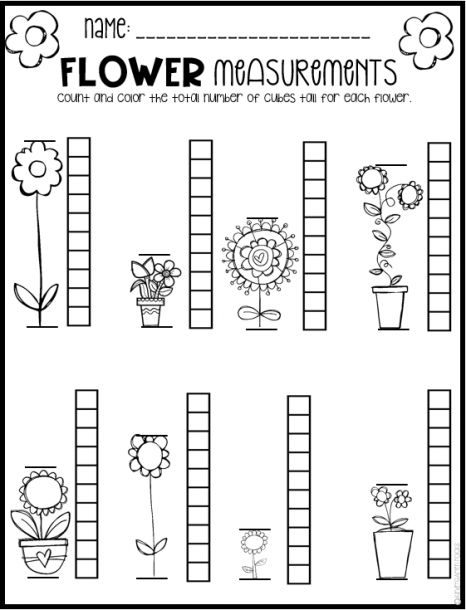 Spring Math And Literacy Printables And Worksheets For Pre