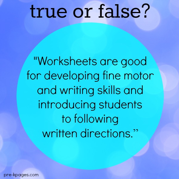 Teaching Without Worksheets