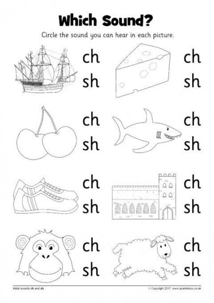 Which Sound  Worksheets     Ch And Sh  Sb12216