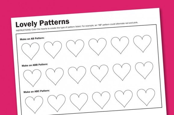 Worksheet Wednesday  Lovely Patterns