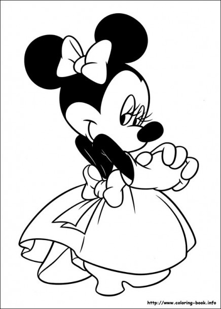 101 Minnie Mouse Coloring Pages  January 2020