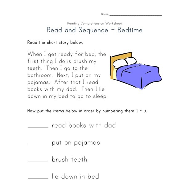 28    Easy Comprehension Worksheets