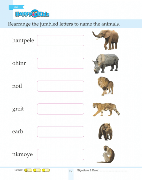 31 Science Worksheets For Kindergarten On Animals