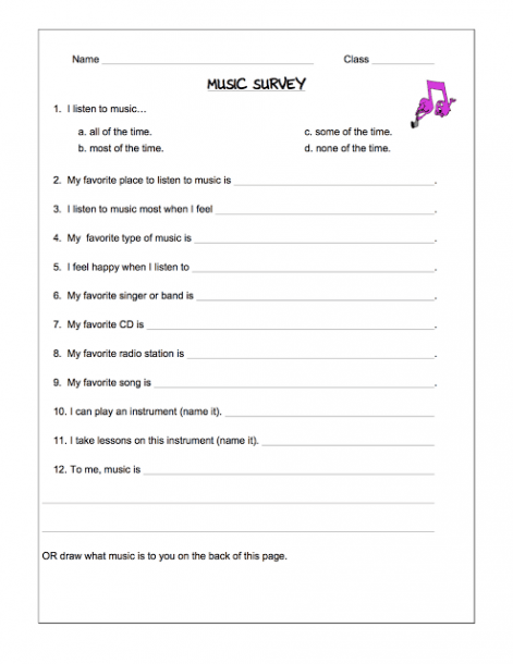 Substitute Teacher Worksheets For Students