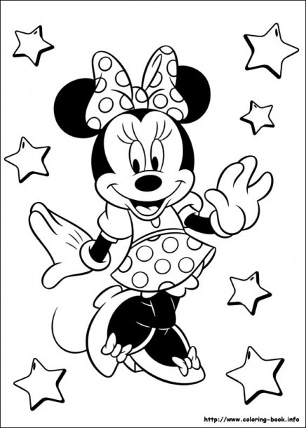 Coloring Pages Minnie Mouse
