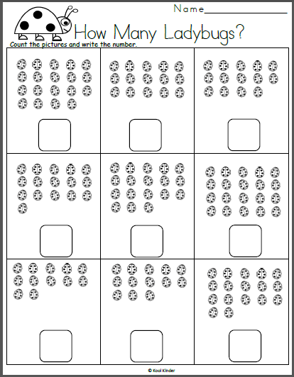 Count And Write Numbers To 20