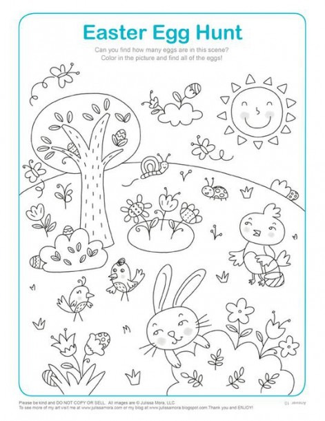 Easter Activities For Kindergarten First Grade Easter Worksheets
